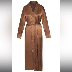 skims silk robe
